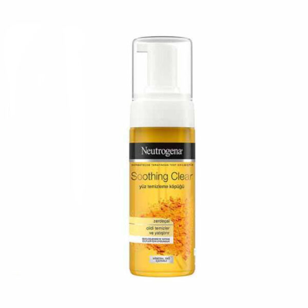 فوم شستشوی صورت نوتروژینا Soothing Clear حجم 150 میلی لیتر