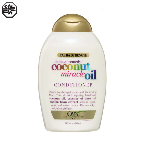 نرم کننده مو او جی ایکس Damage Remedy + Coconut Miracle Oil ogx
