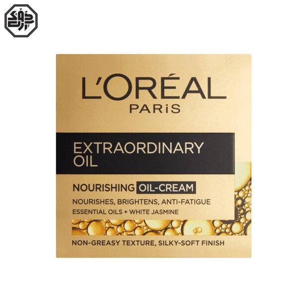 کرم روغن مغذی و جوانسازی لورآل Extraordinary Oil Loreal