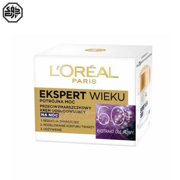 کرم ضد چروک لورآل 60+ سال Ekspert Wieku Loreal