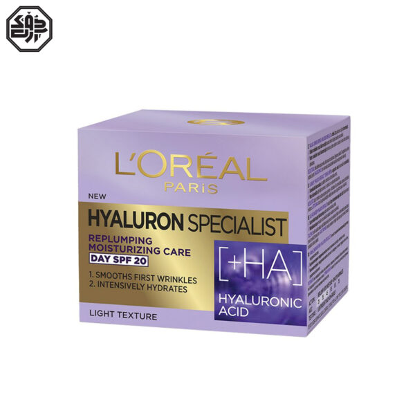 کرم ضد چروک و آبرسان لورآل HYALURON SPECIALIST Loreal