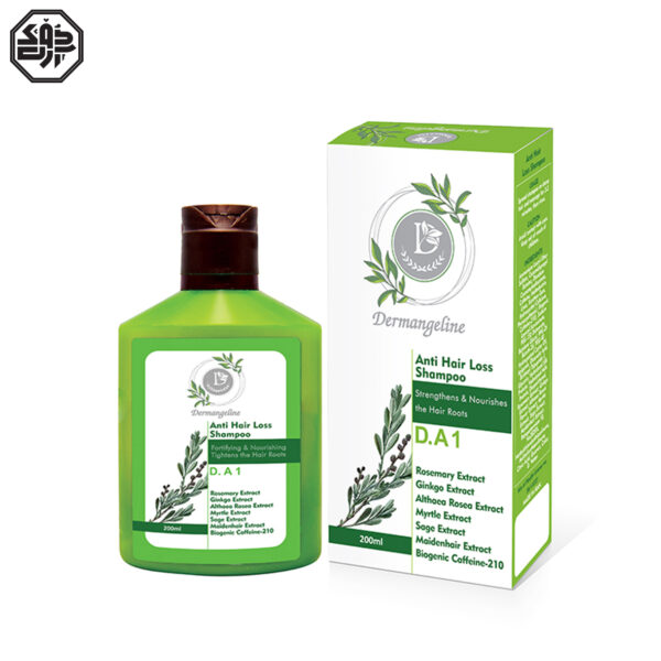 شامپو کنترل کننده ریزش مو درم انجلین Dermangeline