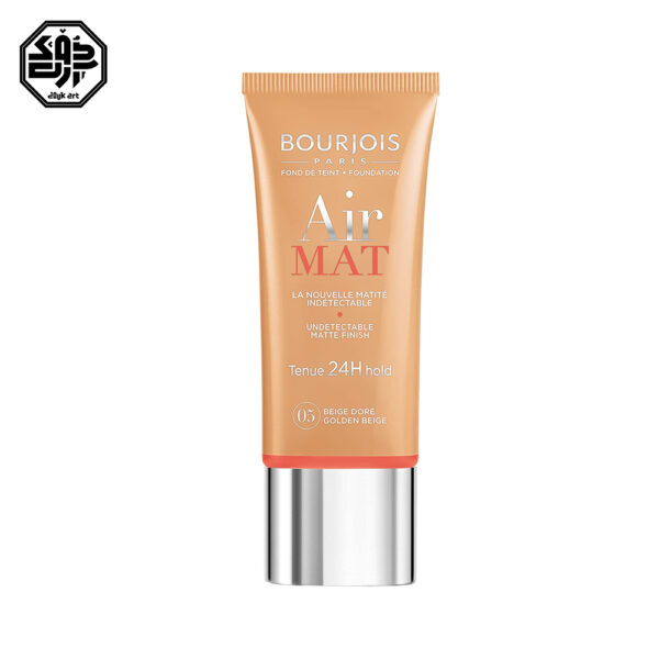 کرم پودر مات 24 ساعته بورژوآ Air Mat بژطلایی شماره 05 با SPF 10