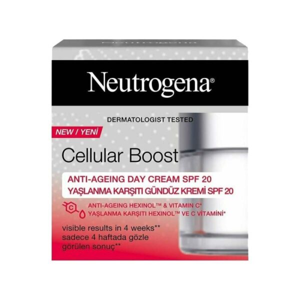 کرم ضد چروک روز نوتروژینا مدل Cellular Boost حجم 50 میلی لیتر
