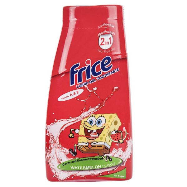 خمیردندان ژل مایع کودک با طعم هندوانه فریس frice