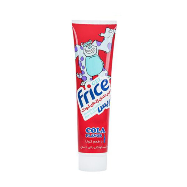 خمیردندان ژله ای کودک با طعم کولا فریس frice
