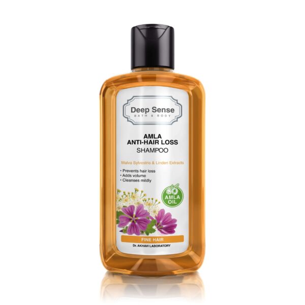 شامپو مناسب موی دارای ریزش دیپ سنس Amla anti-hair loss deep sense