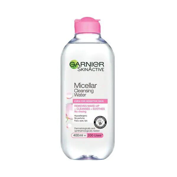 میسلار واتر گارنیه مدل eau nettoyante micellaire حجم 400 میل ا Garnier Micellar Cleansing Water 400ml