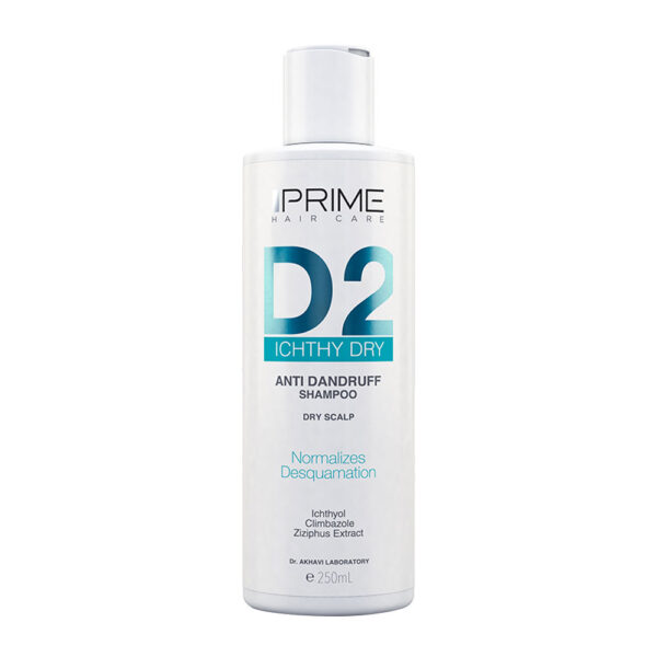 شامپو ضد شوره D2 پریم مناسب موی خشک D2 ANTI DANDRUFF