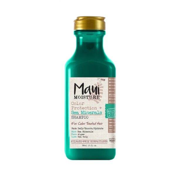 شامپو مراقبت از موی رنگ شده مائوئی مویسچر عصاره دریایی Maui Moisture Sea Minerals