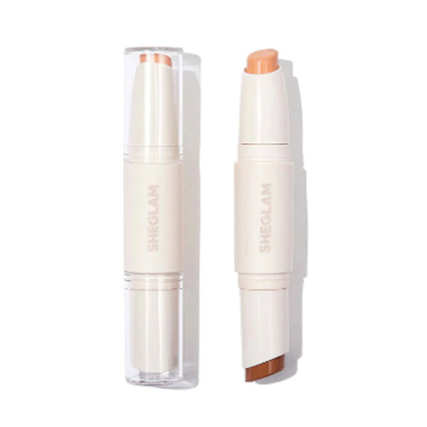 کانتور شیگلم دوطرفه استیکی Sheglam رنگ Nude & Cocoa