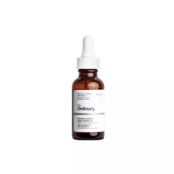 سرم روشن کننده پوست اسکوربیک اسید اوردینری Ascorbic Acid 8% + Alpha Arbutin 2%