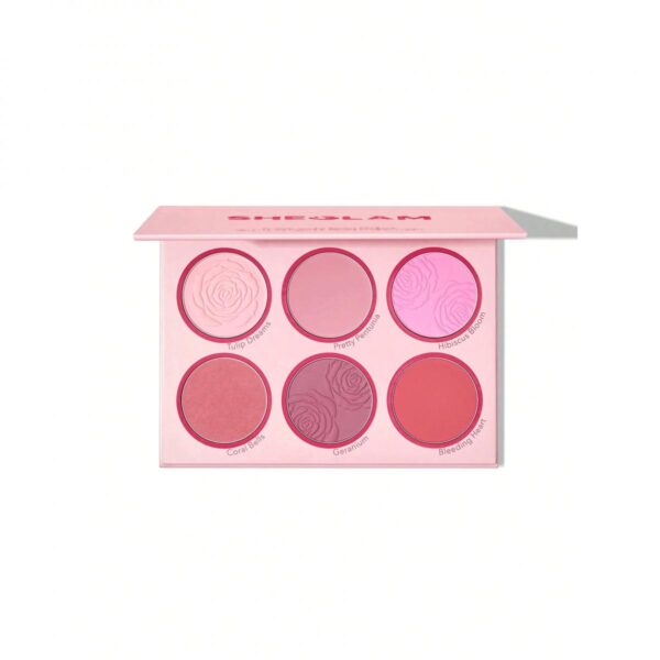 پالت رژگونه شیگلم Blushing Bouquet شش تایی