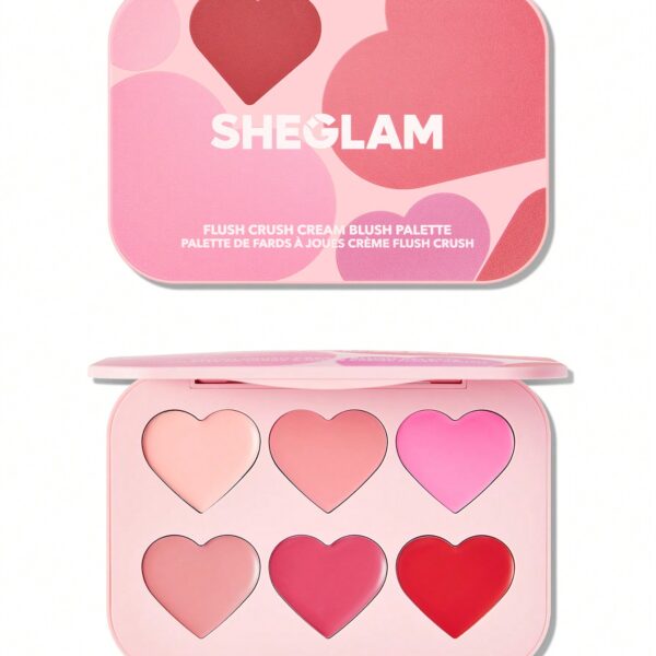 پالت رژگونه کرمی شیگلم Flush Crush مدل Blushing Bouquet