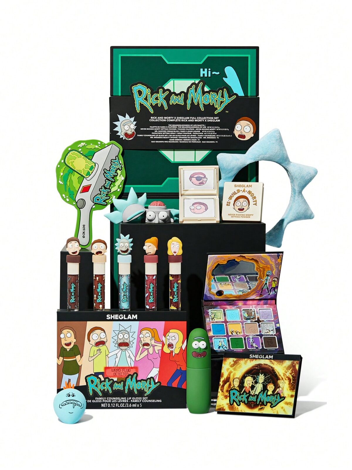 کالکشن ریک اند مورتی شیگلم Rick and Morty X SHEGLAM Full Collection