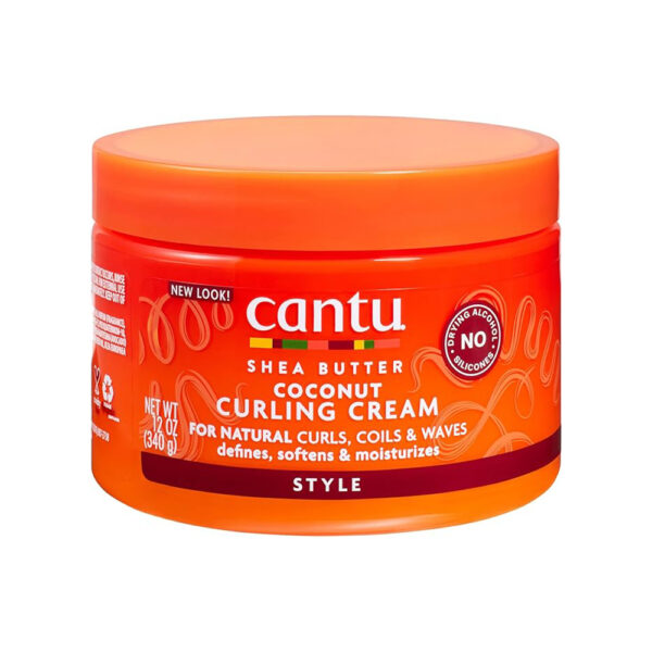 کرم فرکننده نارگیلی کانتو | Cantu Shea Butter Coconut Curling Cream