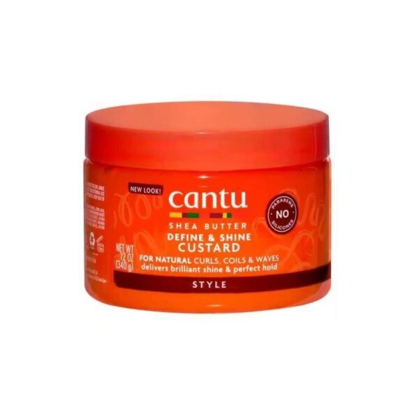 کرم کاستارد مو کانتو Cantu Shea Butter Define & Shine Custard