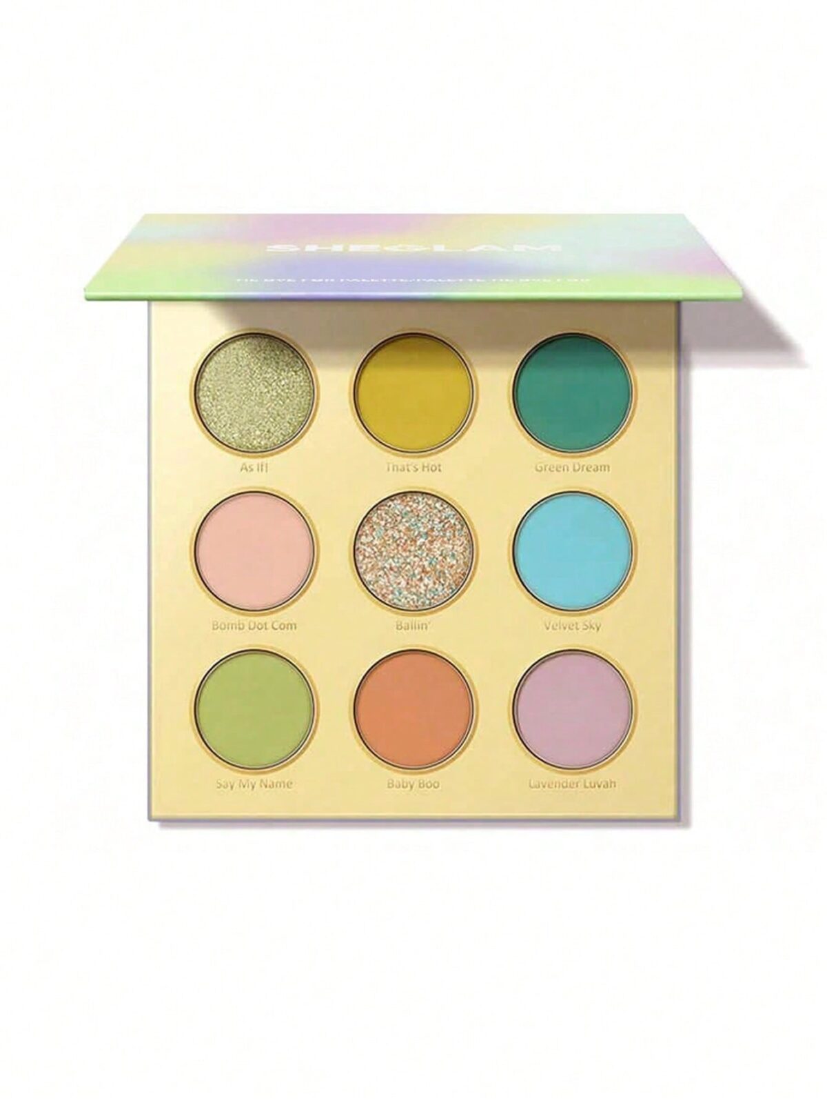 پالت سایه چشم شیگلم مدل Tie Dye For Palette