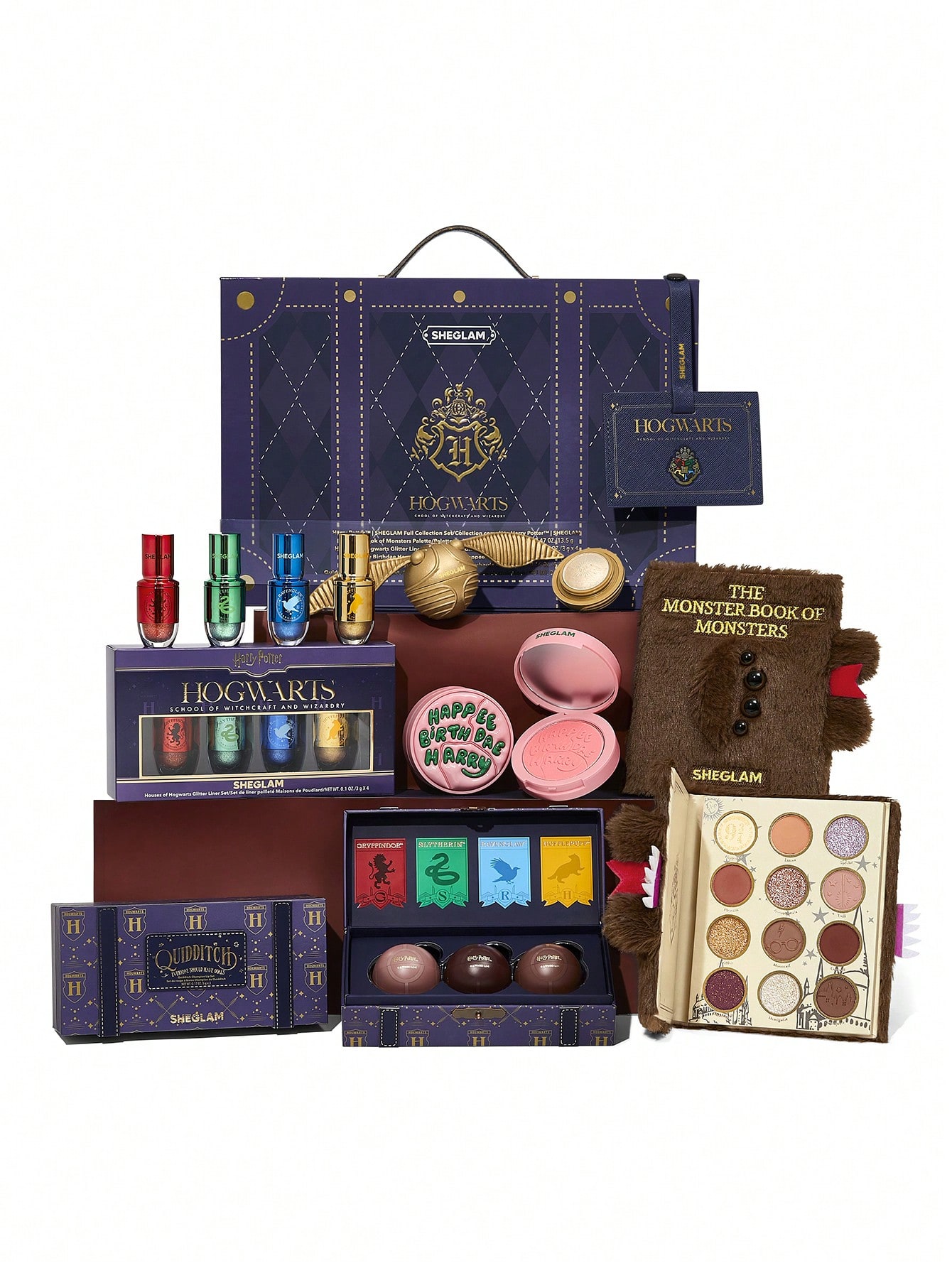1732866306ee1498919988fa8428e592d0d6bf8520 کالکشن هری پاتر شیگلم Harry Potter™ X SHEGLAM Full Collection Set